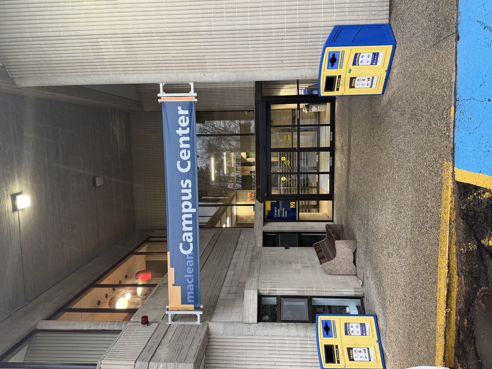 MacLean Campus Center entrance