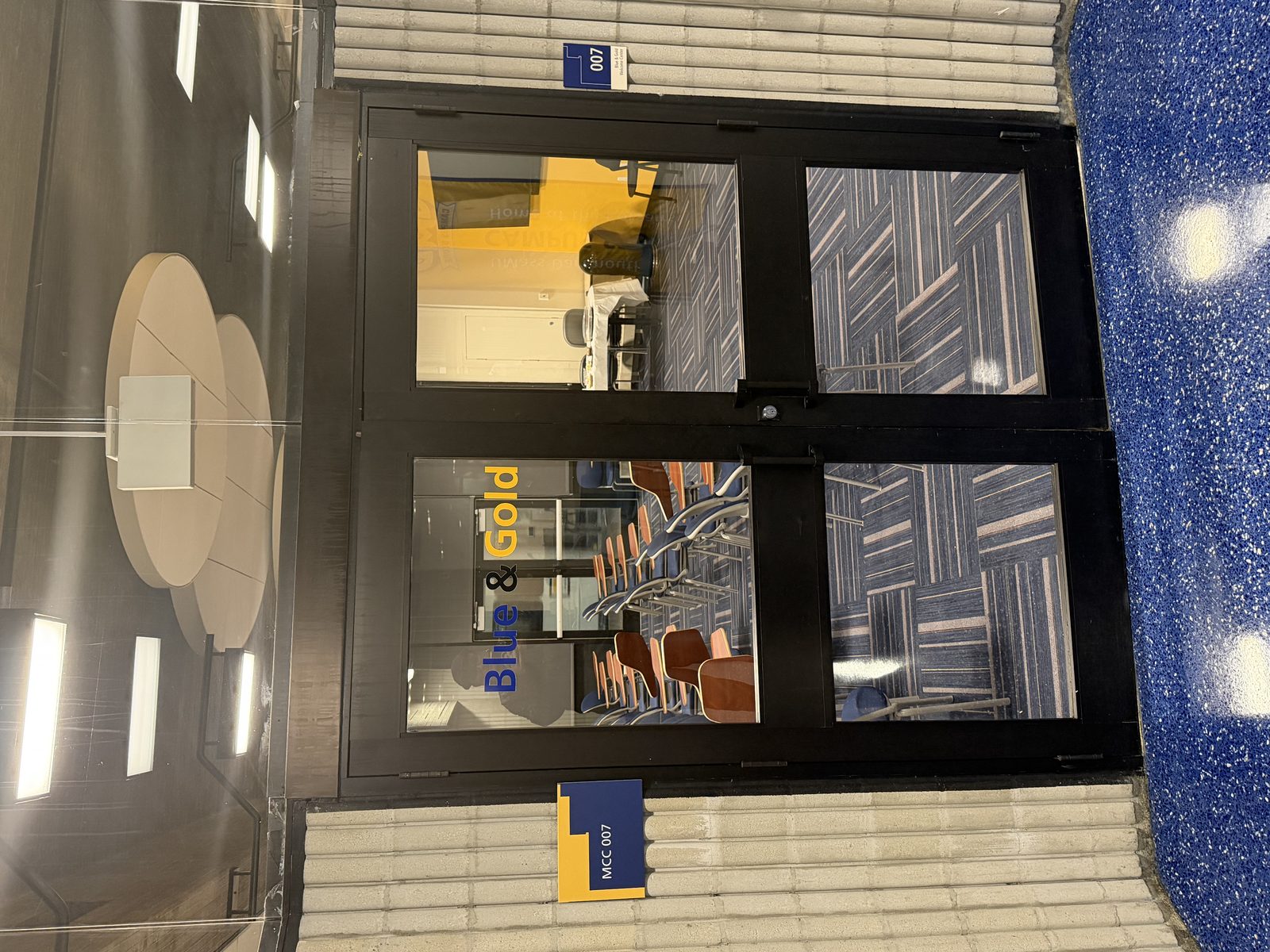 Room 007 doors